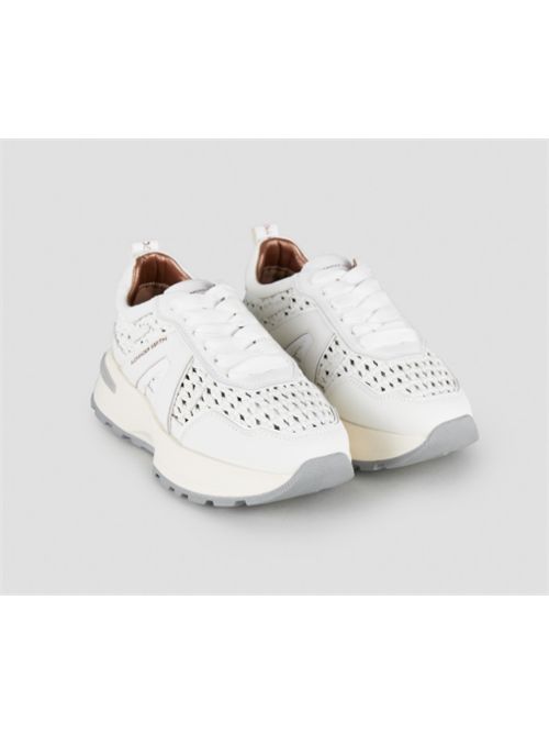 Sneakers Liverpool in pelle con inserto intrecciato Alexander Smith ALEXANDER SMITH | ASBDLPW-2211-TWT